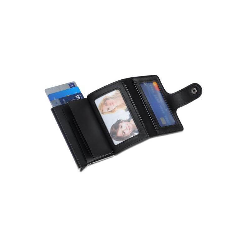 FLORINA - RFID Card Holder - Black