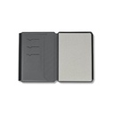 LENZEN - SANTHOME - Set of Notebook, Pen and USB Key Chain - Grey