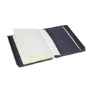 TESSIN - SANTHOME - Set of Notebook, Pen and Card Holder - Navy Blue