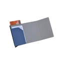 TESSIN - SANTHOME - Set of Notebook, Pen and Card Holder - Navy Blue