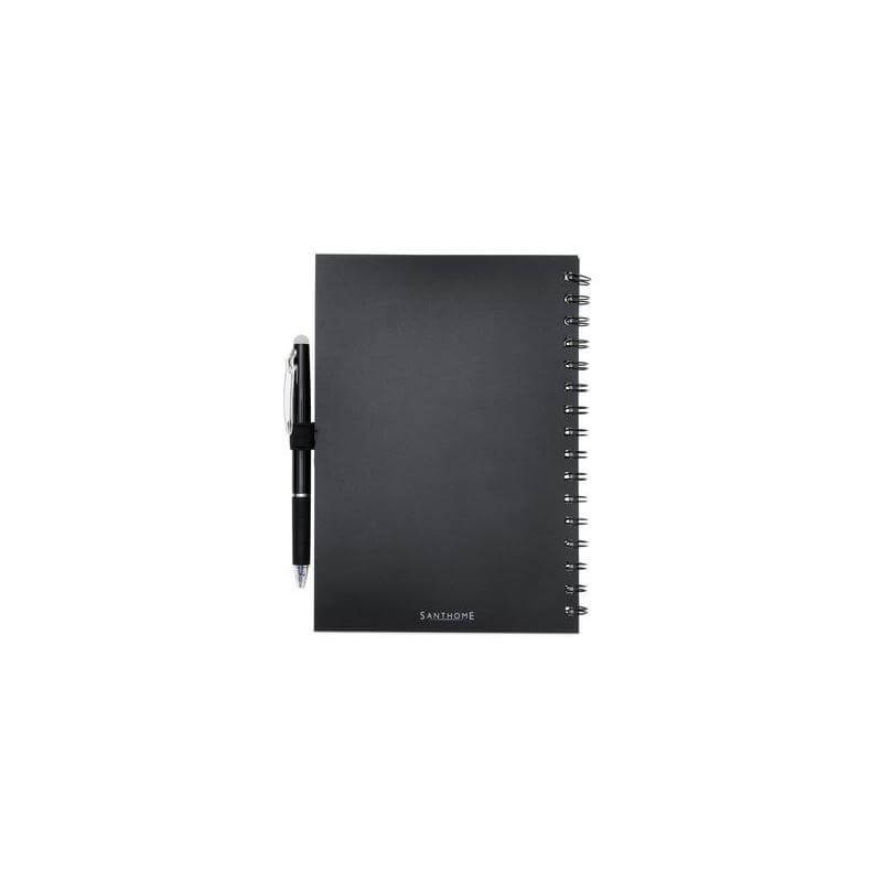 ETERNITY - Santhome Erasable Notebook & Pen Set (Black)