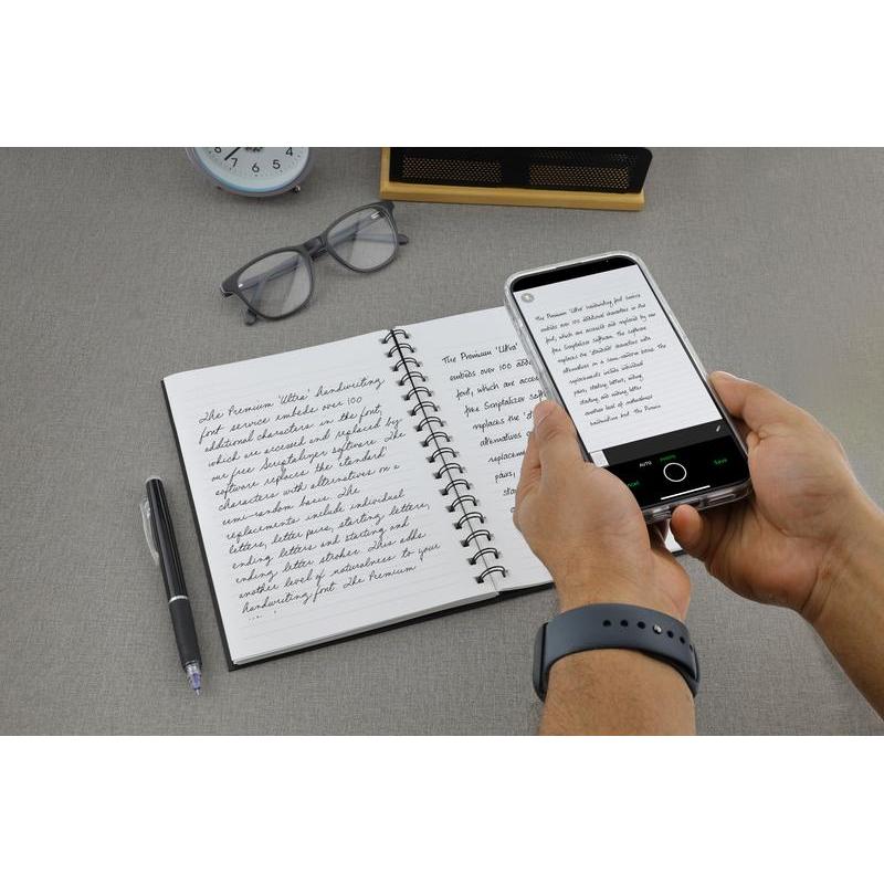 ETERNITY - Santhome Erasable Notebook & Pen Set (White)