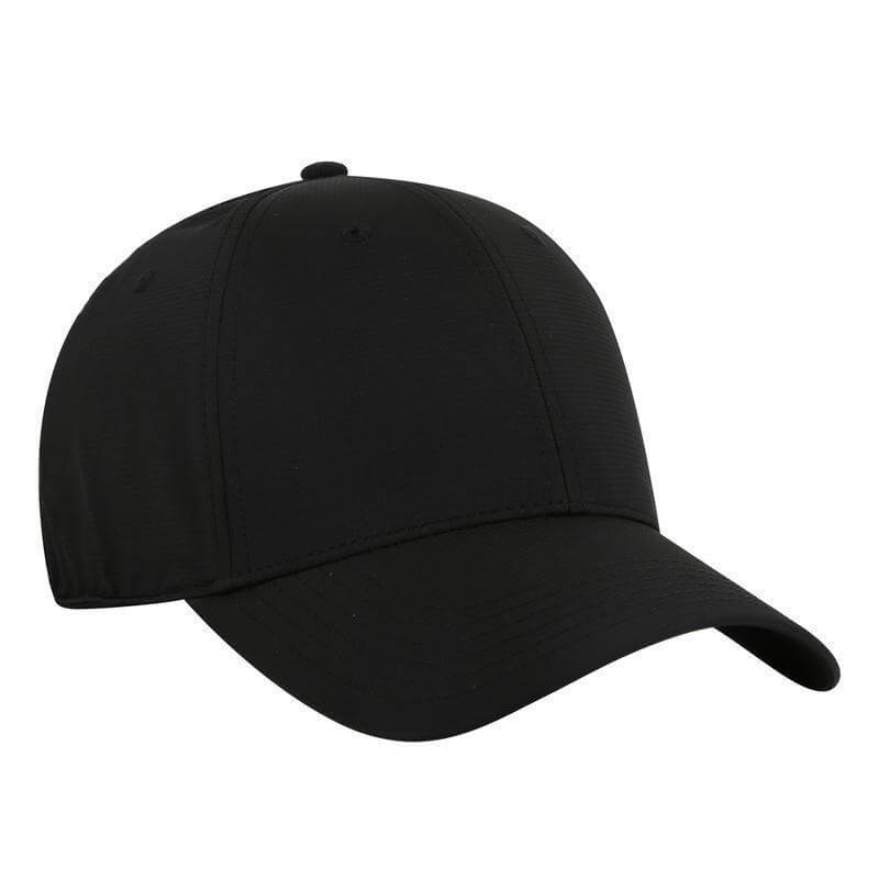 Santhome 6 Panel Spandex Cap - Black