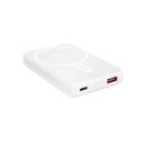 Tarrenz - Giftology 5000 mAh PowerBank with Wireless Charger - White