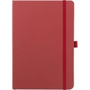 ABULA - eco-neutral A5 Fruit Paper Hard Cover Notebook & Ball Pen - Cherry