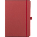 ABULA - eco-neutral A5 Fruit Paper Hard Cover Notebook & Ball Pen - Cherry