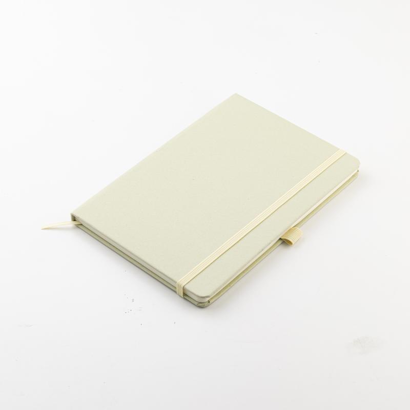 ABULA - eco-neutral A5 Fruit Paper Hard Cover Notebook & Ball Pen - Kiwi