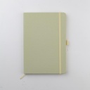 ABULA - eco-neutral A5 Fruit Paper Hard Cover Notebook & Ball Pen - Kiwi