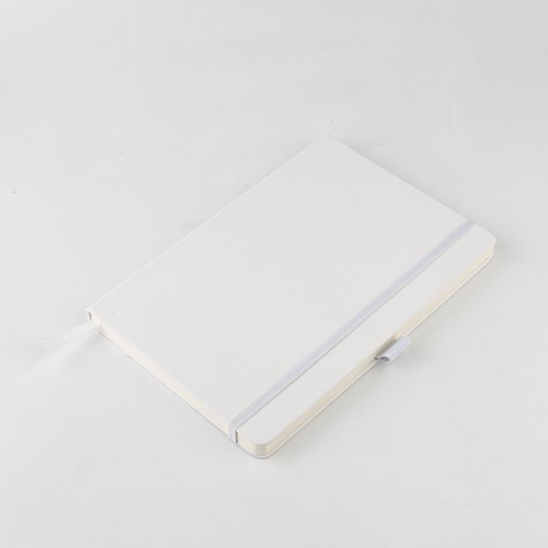 JURSI - A5 PU Cover Notebook - White