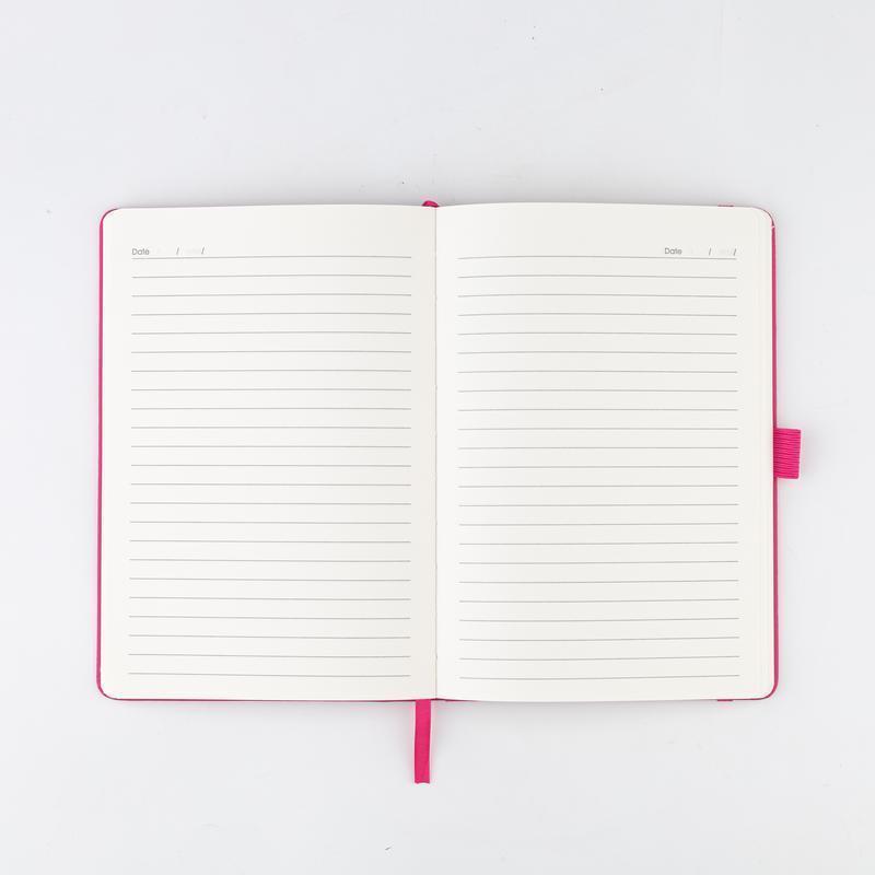 JURSI - A5 PU Cover Notebook - Pink