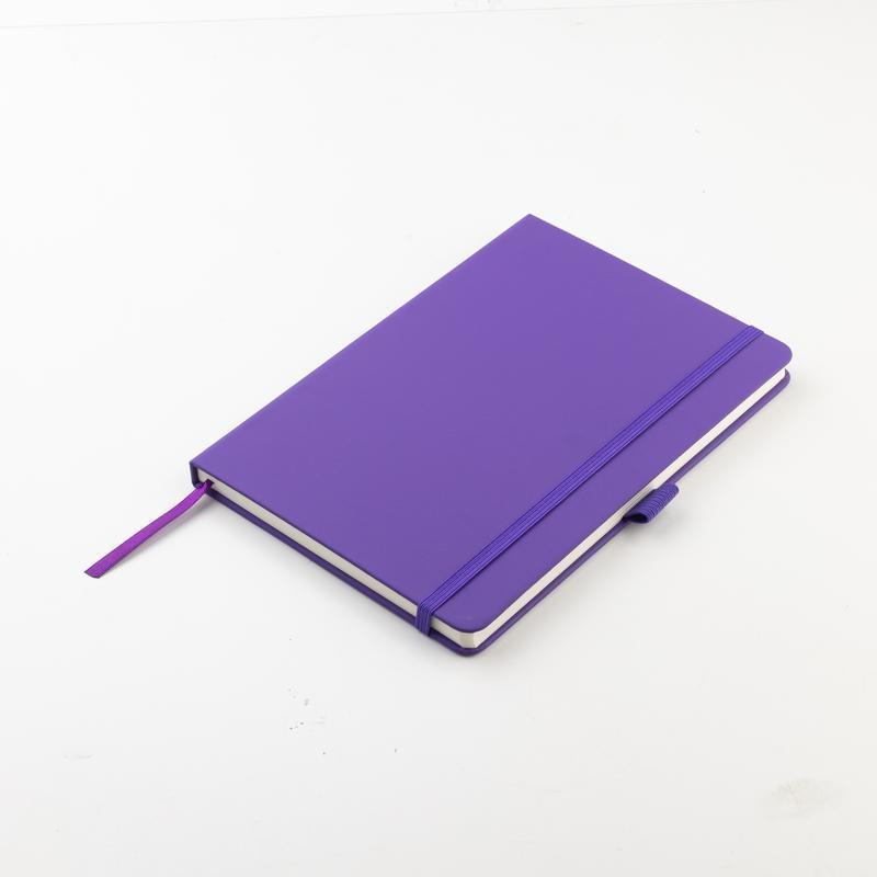 JURSI - A5 PU Cover Notebook - Violet