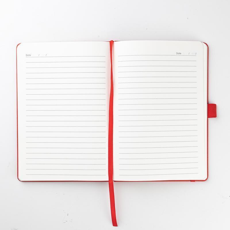 JURSI - A5 PU Cover Notebook - Red