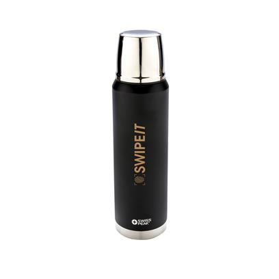 Swiss Peak ELITE - 1 L Copper Vacuum Flask - Black