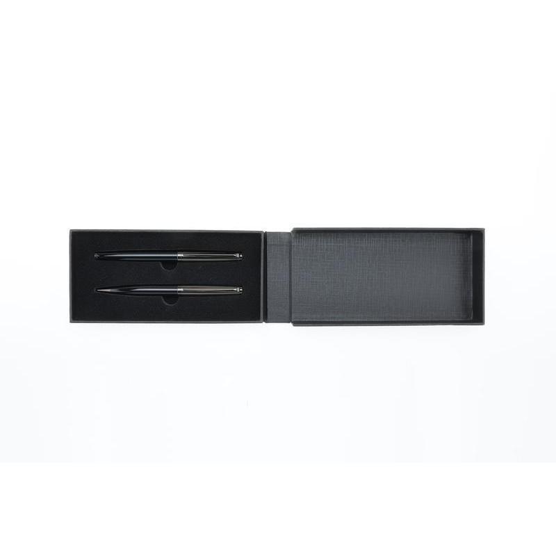 KIRAZ - Gift Set of Roller and Ball Pen - Black