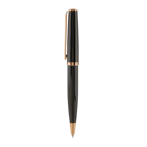 ZORY - Gift Set of Roller and Ball Pen (Black/Rose Gold)