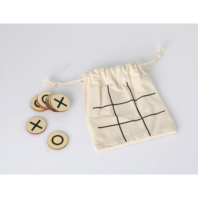 STRESA - eco-neutral Wood Tic Tac Toe Game set
