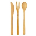 MEOLO - eco-neutral Bamboo Cutlery set