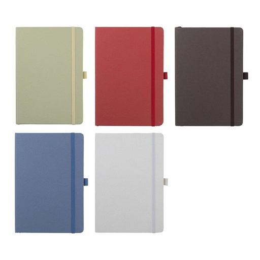 ABULA - eco-neutral® A5 Hard Cover Notebook & Pen Set - Cherry Paper