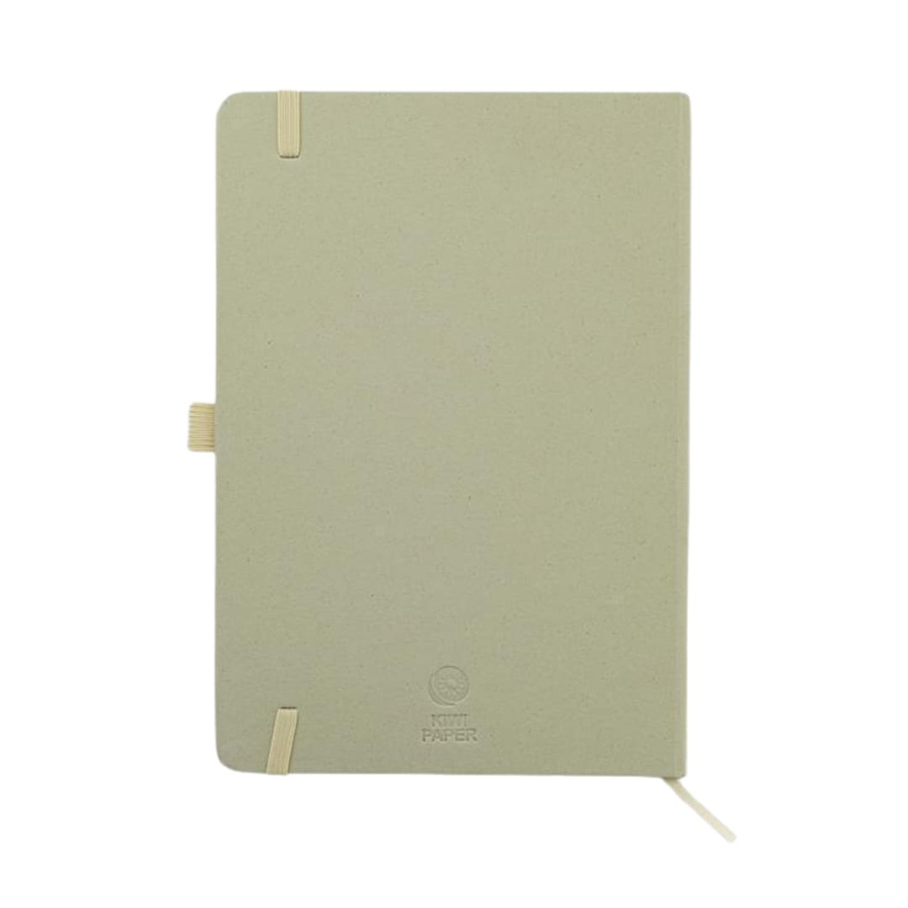 ABULA - eco-neutral® A5 Hard Cover Notebook & Pen Set - Kiwi Paper