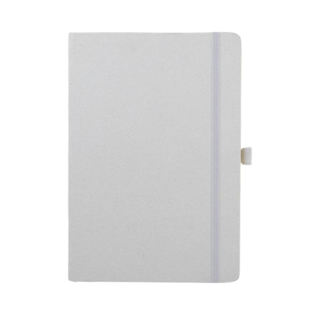 ABULA - eco-neutral® A5 Hard Cover Notebook & Pen Set - Corn Paper