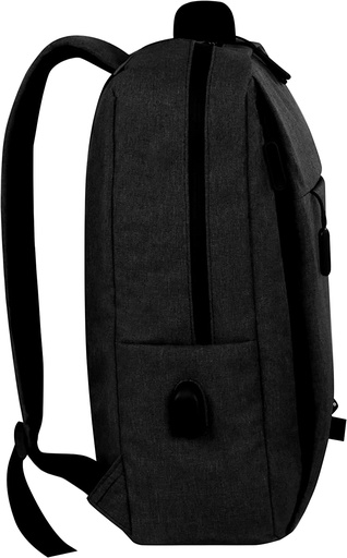 MALACCA - Giftology 14" Laptop Backpack 10L - Black (Anti-bacterial)