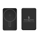 TARRENZ - Giftology 5000 mAh Magnetic Wireless Powerbank - Black