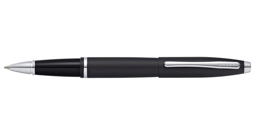 Cross Calais™ Matte Black with Polished Chrome Appointments Selectip Rollerball Pen (Blue Ink) 