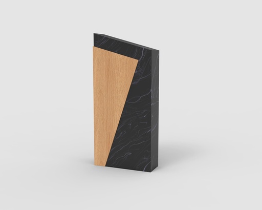 MILOT - Waste-to-Wins® Recycled Award - Black Swirl