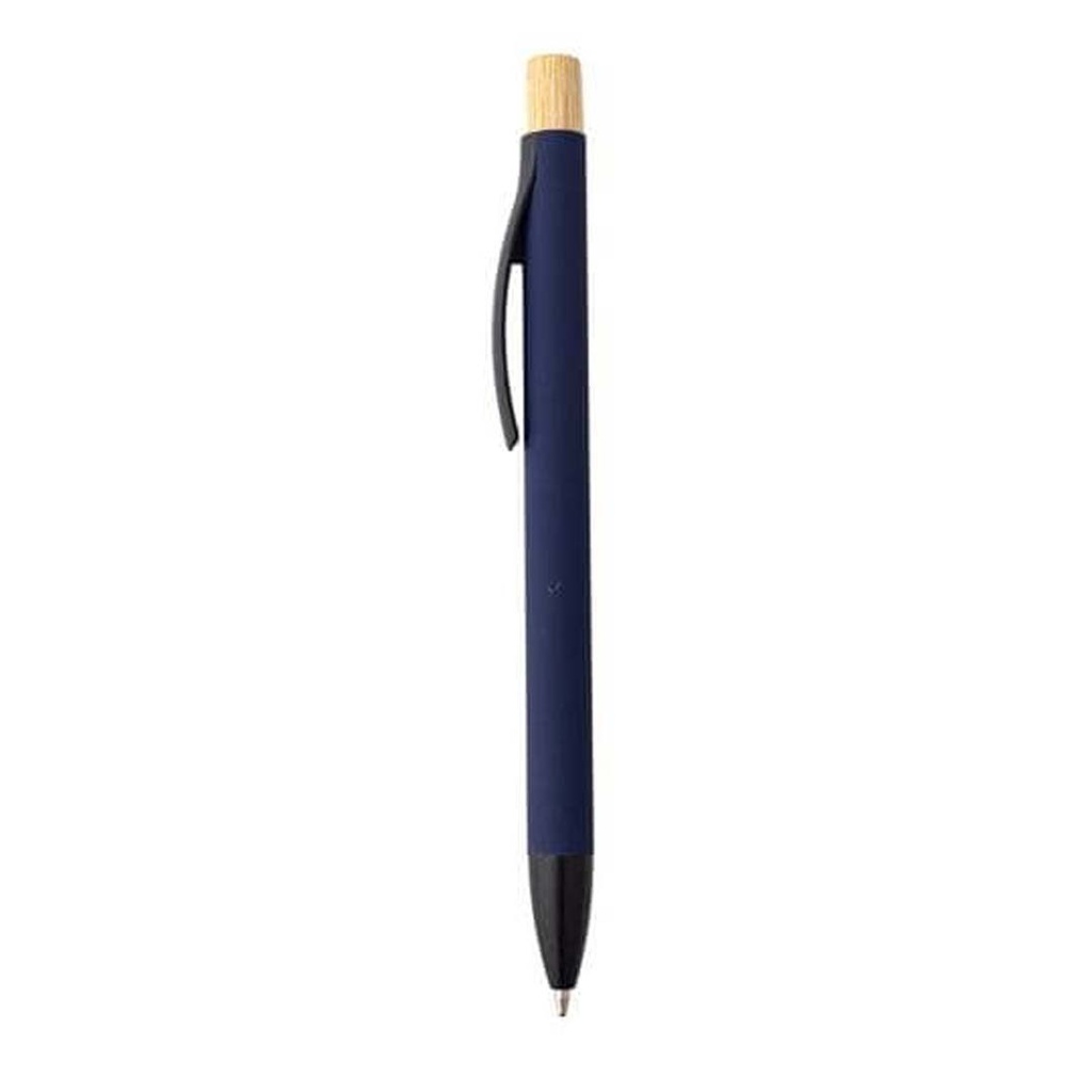 BOLT - Aluminium Push Action Ballpen - Blue