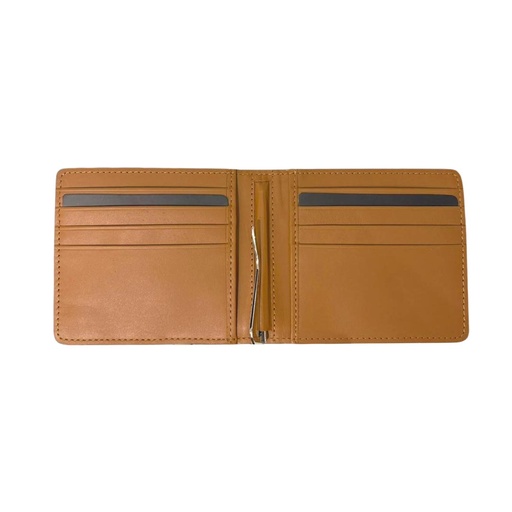 CROSS Leather Clip Wallet - Mocha