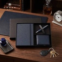 Cross Calais™ Ballpoint Pen with Notebook and Coin Wallet Gift Set - Blue
