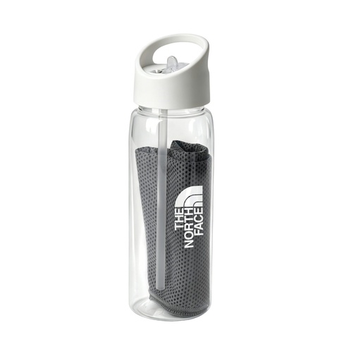Giftology - DEVON Plastic bottle with Cooling Towel 800 ml - White 