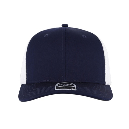 SWIFT - Santhome 6 Panel Trucker Cap - Navy / White