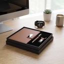 REGENT - Giftology Set of Notebook, Keychain and Pen - Tan 