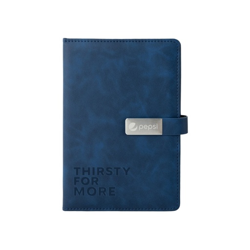 WINDSOR - Giftology A5 PU Notebook - Blue