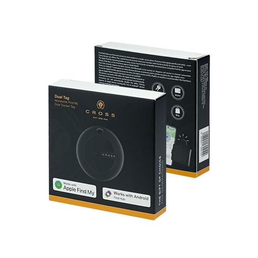 CROSS Dual Tag - Black 