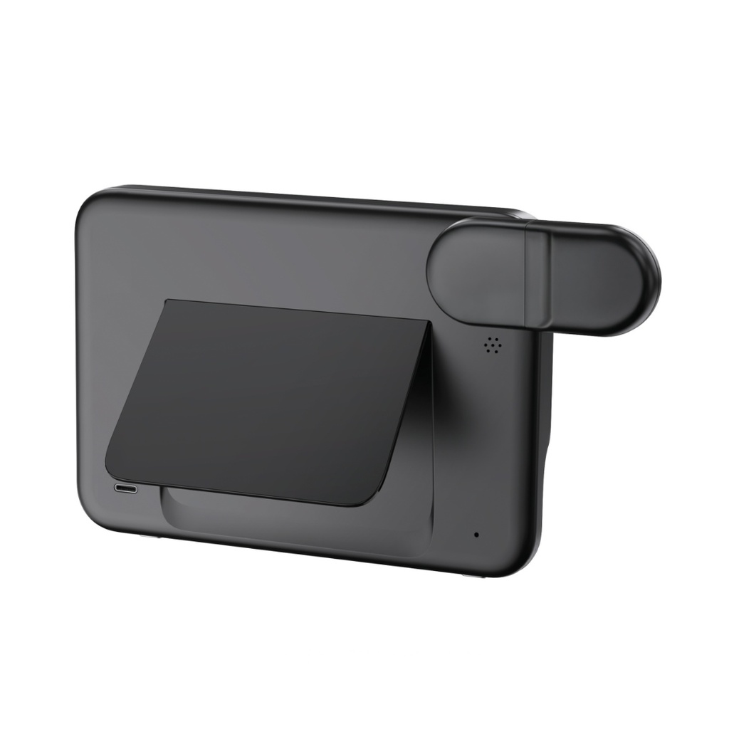 FAROS @memorii 5 in 1 Wireless Fast Charging Station with Display Clock - Black