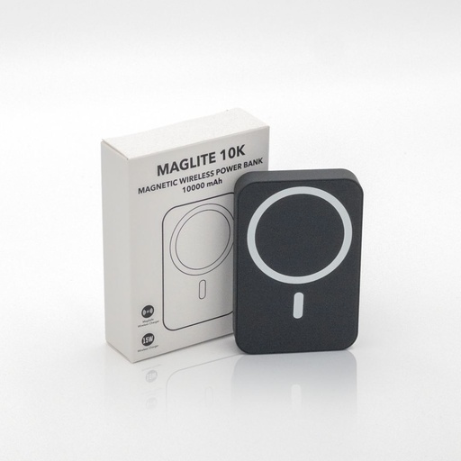 Maglite 10K - 10000 mAh Magnetic Wireless Power Bank - Black  