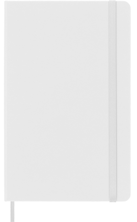 Moleskine Classic Large Ruled Hard Cover Notebook -  White