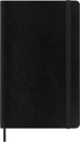 Moleskine Classic Large Ruled Soft Cover Notebook - Black