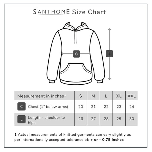 ARTIK - SANTHOME Hoodie with Zipper