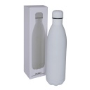 VALENCE - Soft Touch lnsulated Water Bottle - 1L - White