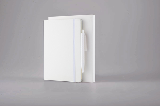 LIBELLET Giftology A5 Notebook With Pen Set (White)