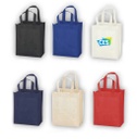 Non-Woven Shopping Bag Vertical Navy Blue