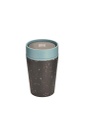 Circular Cup 8oz Black & Faraway Blue