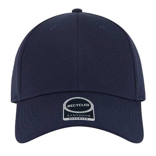 TITAN - Santhome Recycled 6 Panel Cap - Navy Blue