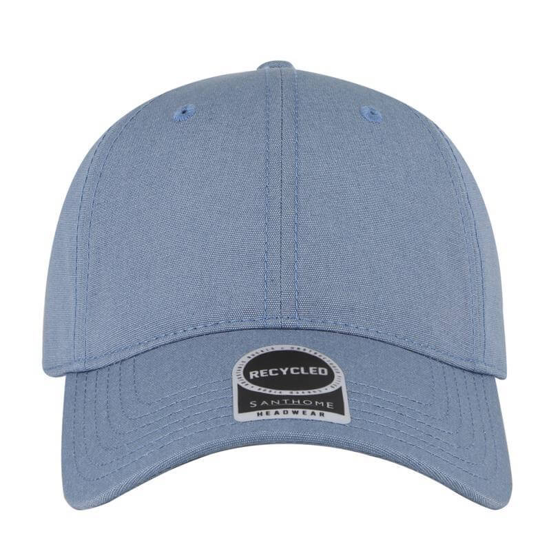 FLEX - Santhome 6 Panel Recycled Cotton Rich Cap - Sky Blue