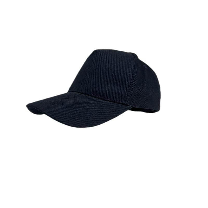 NARVA - Santhome 5 Panel Heavy Brushed Cotton Cap - Navy Blue