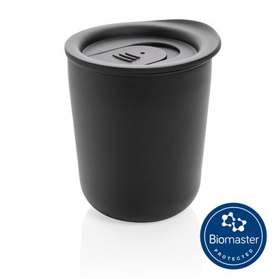 CELLE - Classic Coffee Tumbler - Black (anti-microbial)