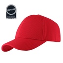 [HWSN 504] TITAN - Santhome Recycled 6 Panel Adjustable Cap - Red